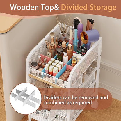 Rolling Makeup Cart Organizer - Image 2