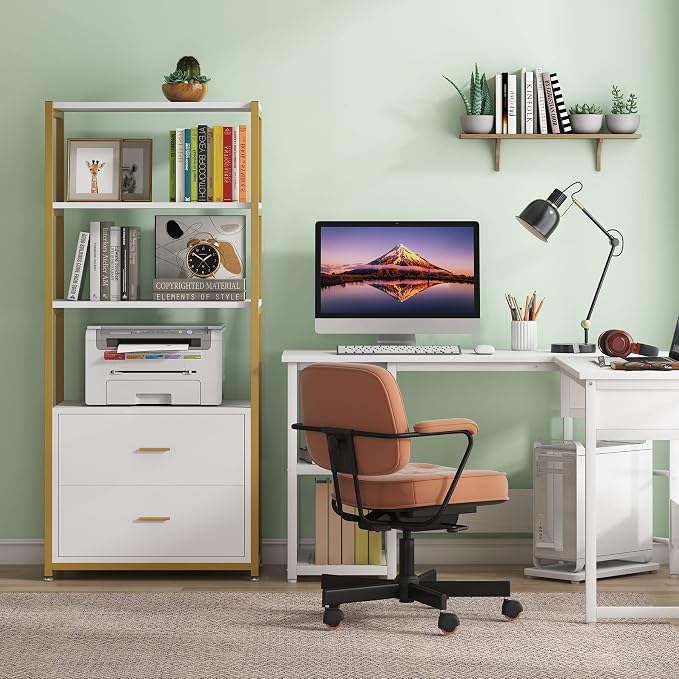 Tribesigns Bookcase, 4-Tier Bookshelf - Image 3