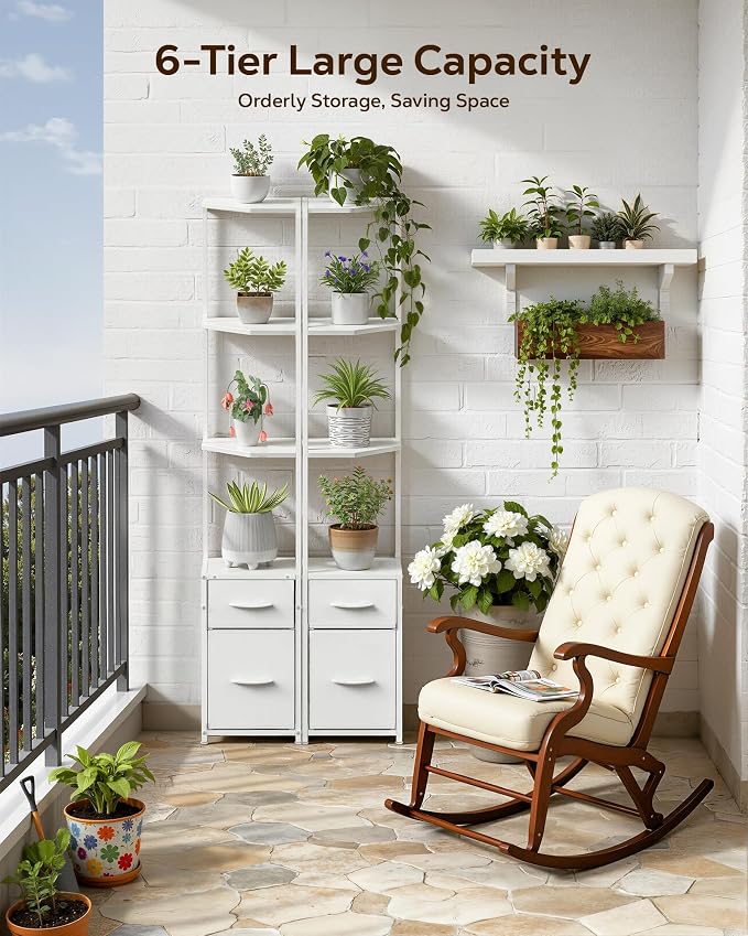 Housolution Corner Shelf Stand - Image 3
