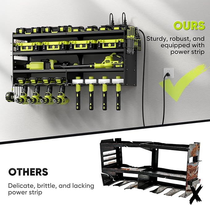 Large Power Tool Organizer Wall Mount - Image 4