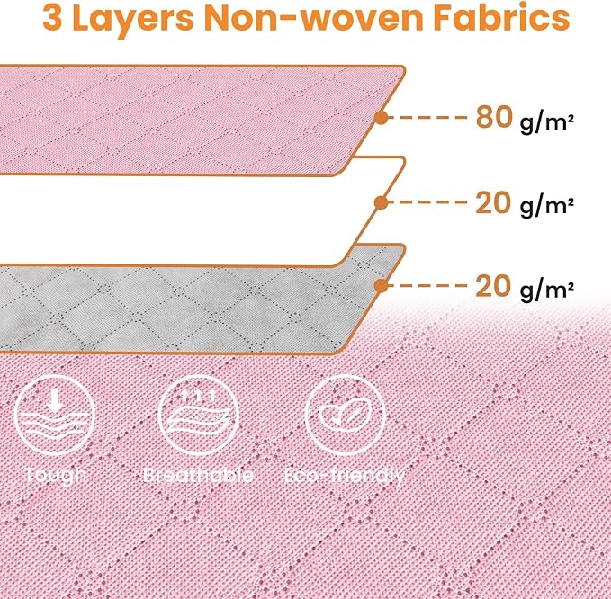 Fab totes 24 Gallons Clothes Storage, Foldable Thick Fabric Blanket Storage Bags - Image 6