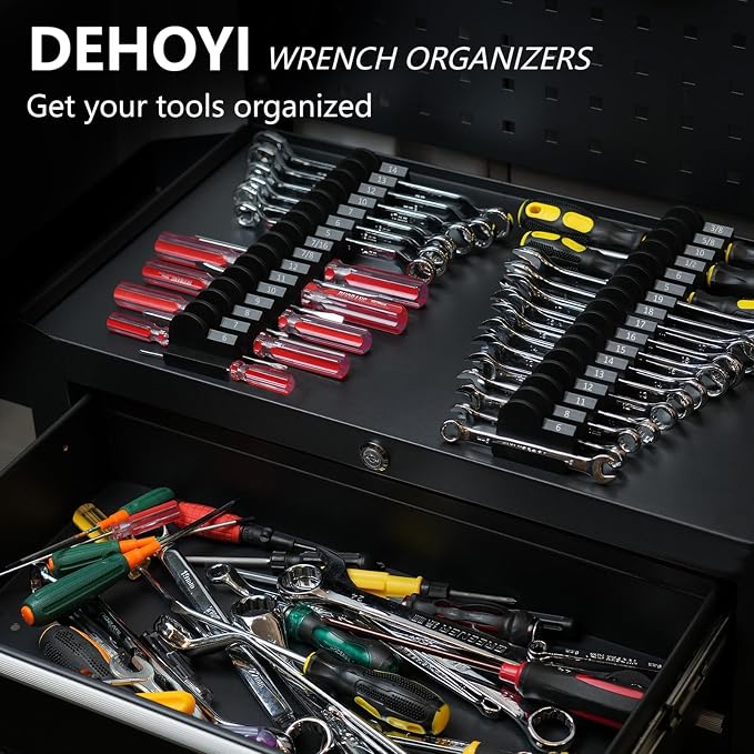 48 pcs MAGNETIC Modular Wrench Organizers - Image 2
