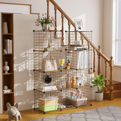 C&AHOME Wire Cube Storage, 12 - Image 4