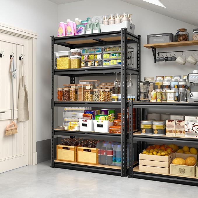 DurayLoly Storage Rack, 60.01" H x 28.01" W x 14.01" D Shelves - Image 6