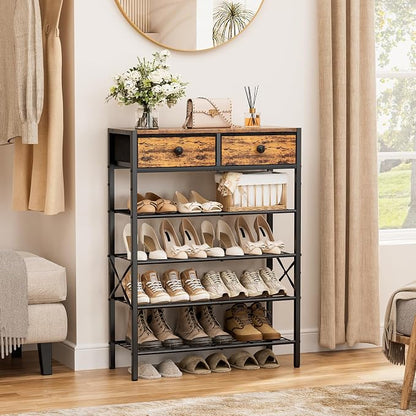 Shoe Rack for Entryway, 5 Tier Shoe Organizer - Image 4
