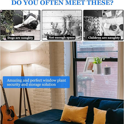 2 Pcs Plant Window Shelf, Window Plant Shelves - Image 5
