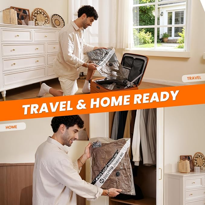 20 Pack Travel Vacuum Storage Bags - Image 5