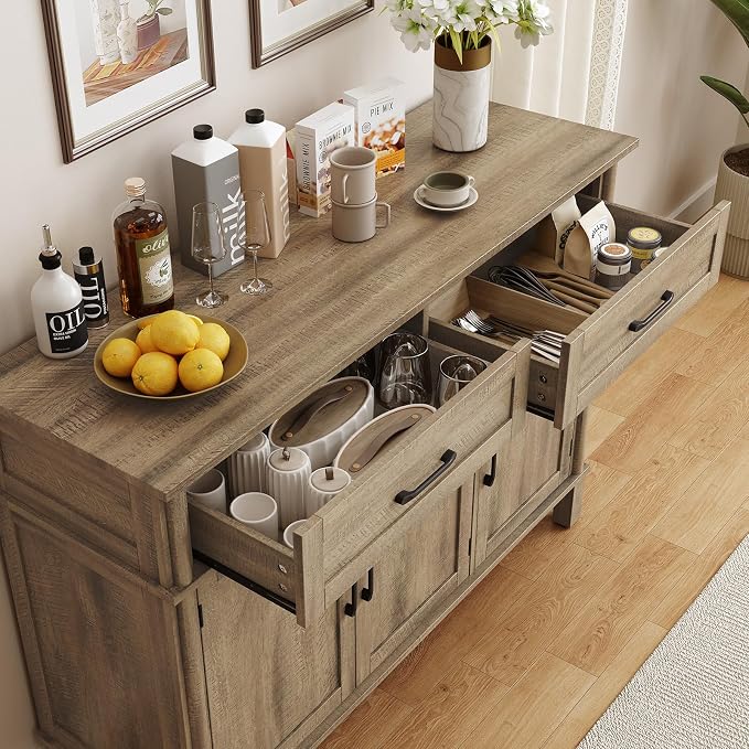 ONBRILL 55 Inch Buffet Cabinet - Image 6