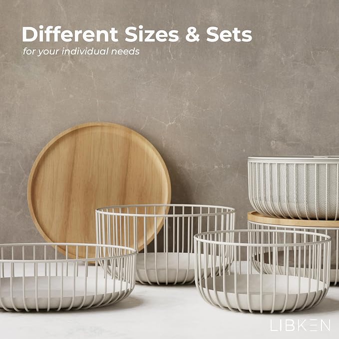 Metal Wire Mesh Fruit Baskets - Image 6