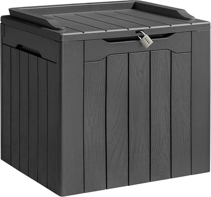 Homall 31 Gallon Resin Deck Box Waterproof Outdoor Storage Lockable Indoor by Homall