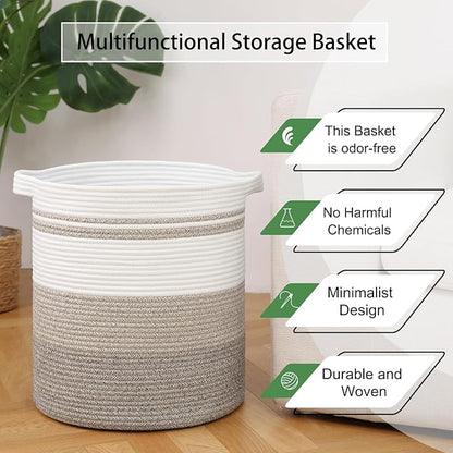 OIAHOMY 58L Laundry Baskets-Laundry Hamper, Storage Basket - Image 5