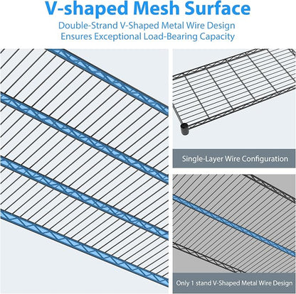 Homdox Heavy Duty Metal Shelves - Image 8
