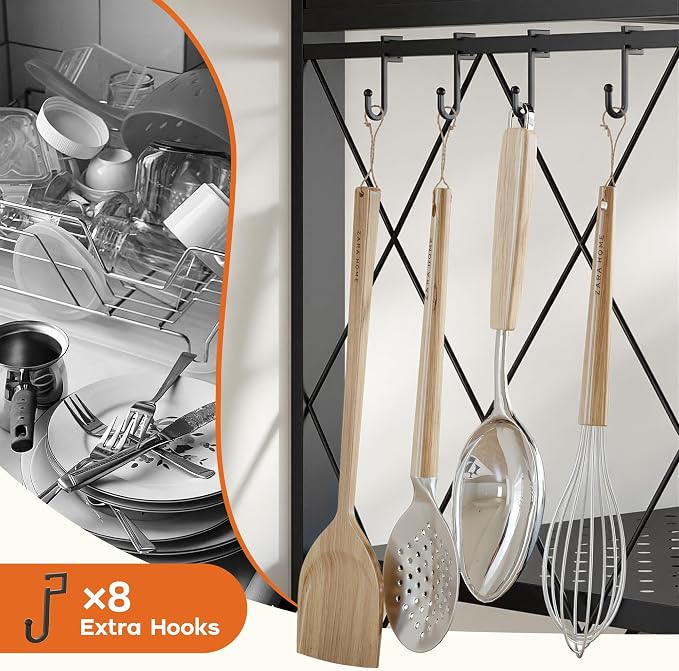 Fenbeli Foldable Shelves with Wheels - Image 5