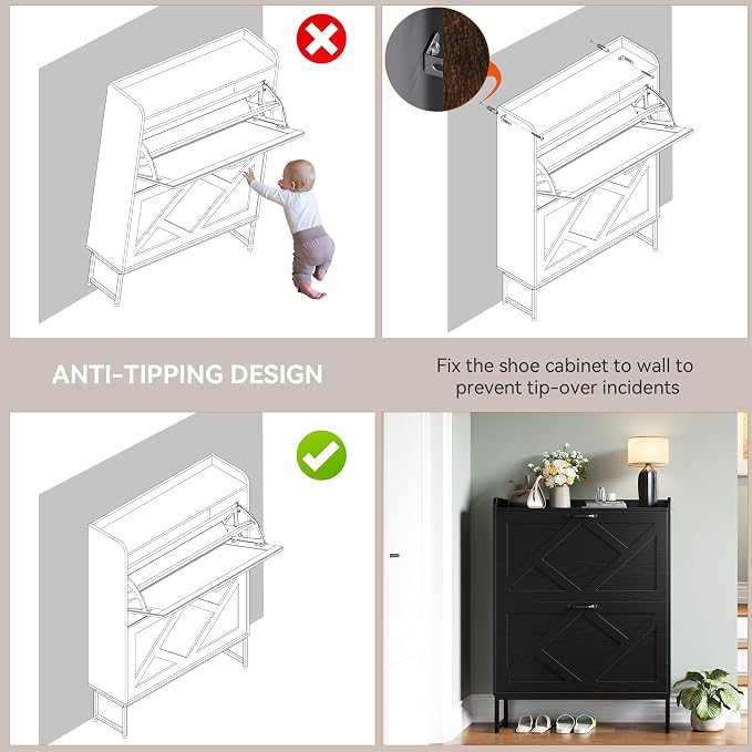 Nicetree Shoe Storage Cabinet - Image 8