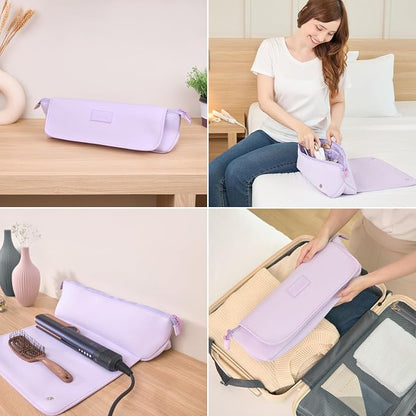 BAREFOOT CARIBOU Hair Tools Travel Bag and Heat Resistant Mat - Image 3