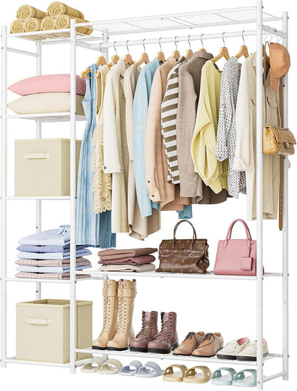 Wardrobe Closet, Portable Clothes Rack by DecorateYourHome