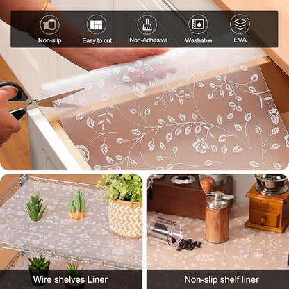 Cooyes Shelf Liner – Premium Non-Adhesive Cabinet & Drawer Liner - Image 3