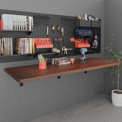 IAE Floating Wall Mounted Folding Table Desk - Image 3