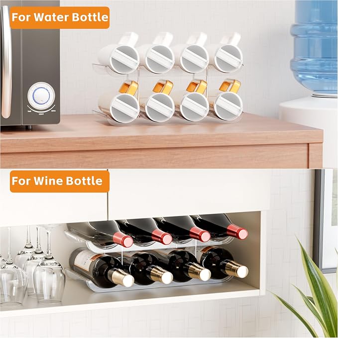 Yieach 3 Tier Stackable Water Bottle Organizer - Image 5