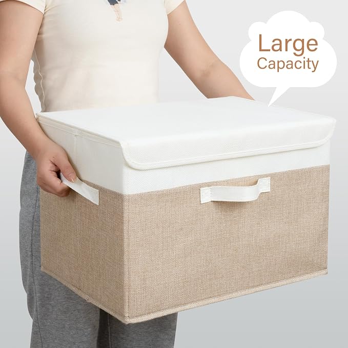 GRANNY SAYS Storage Boxes with Lids, Decorative Storage Bins, Shelf Baskets - Image 6
