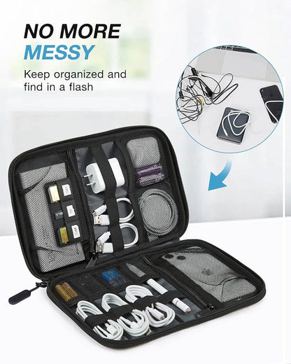 BAGSMART Large Electronics Organizer Travel Case - Image 2