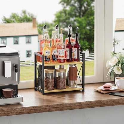 Giikin Countertop Shelf Organizer, 2 Tier Kitchen Spice Rack Organizer - Image 9