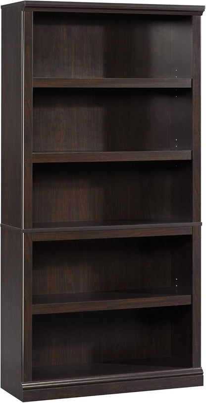 Sauder 5 Tier Book Shelf Wooden Bookcase Multipurpose Bookshelf by SAUDER%C2%AE