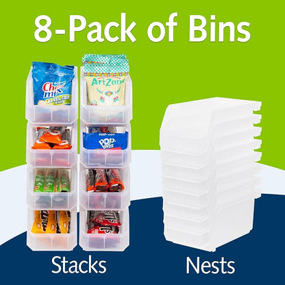 Plastic Containers for Organizing and Storage Bins for Closet, Garage or Pantry - Image 3