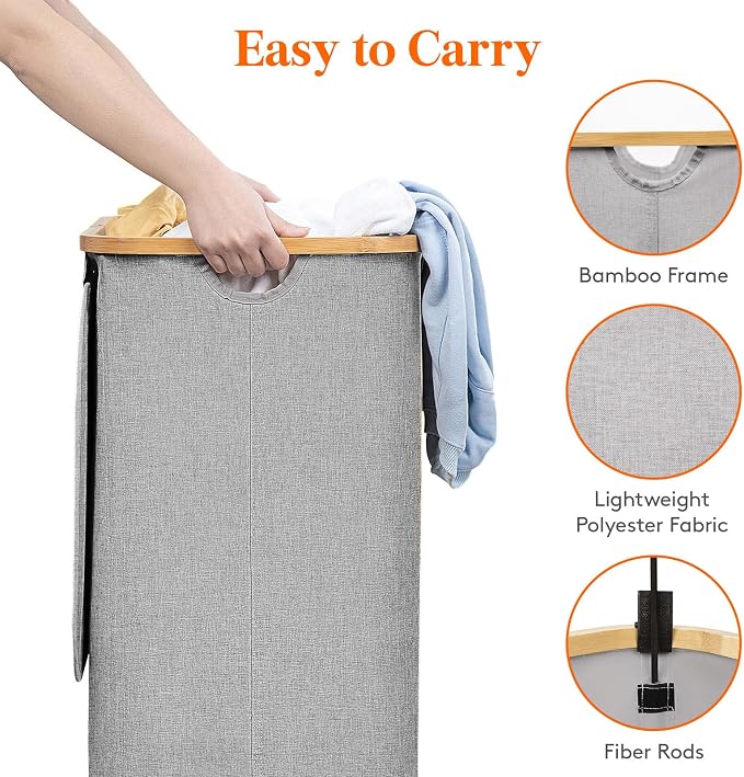 Lifewit 80L Laundry Basket - Image 6
