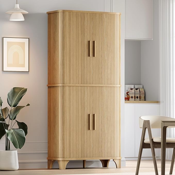 Decofy 69" Tall Kitchen Pantry Storage Cabinet by Decofy