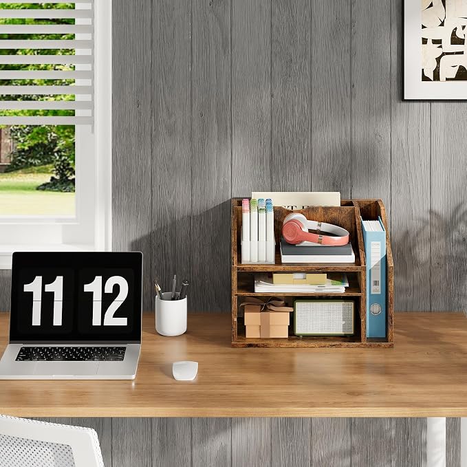 CHOEZON Wooden Desk Organizer - Image 8