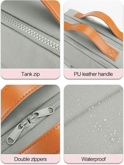 Women's Hanging Toiletry Bag, Waterproof Travel Cosmetic Organizer - Image 9