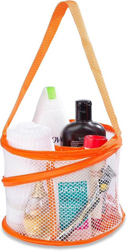 Handy Laundry Portable Shower Caddy – Collapsible Mesh Organizer by Handy+Laundry