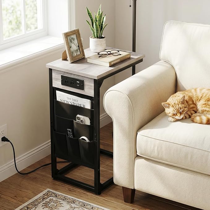 AMHANCIBLE C Shaped End Table - Image 2