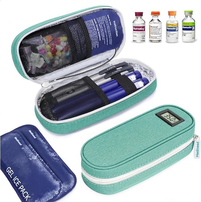 Insulin Cooler Travel Case TSA Approved by Medineed