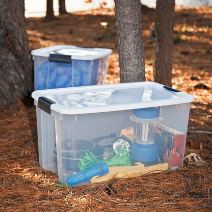 Sterilite 4 Pack Ultra Latching Box, Storage Bins - Image 4