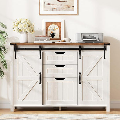 Halitaa 43.31” Farmhouse File Cabinet - Image 7