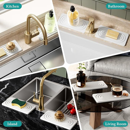 2 PCS Water Absorbing Stone Tray - Image 7