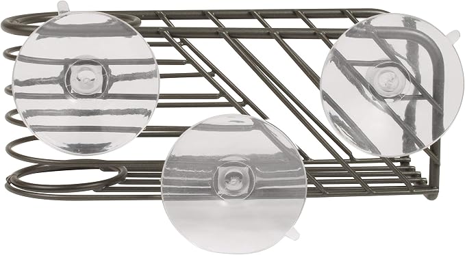 Spectrum Diversified Wright Sink, Geometric Soap & Sponge Kitchen Sink & Shower - Image 3