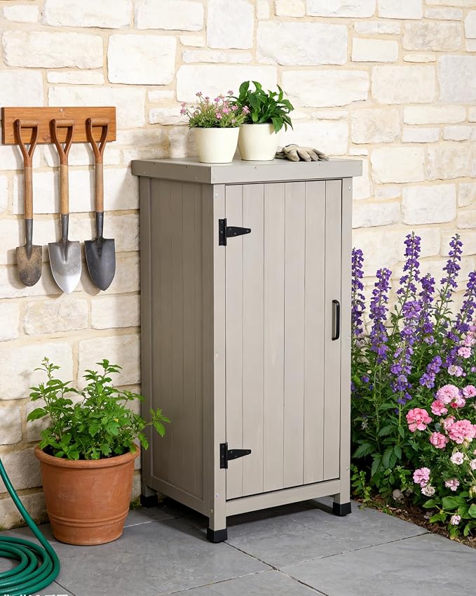 Small Outdoor Storage Cabinet by FTCBNet