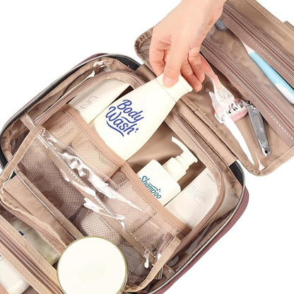 NISHEL Travel Toiletry Bag for women, Portable Hanging Organizer for - Image 5