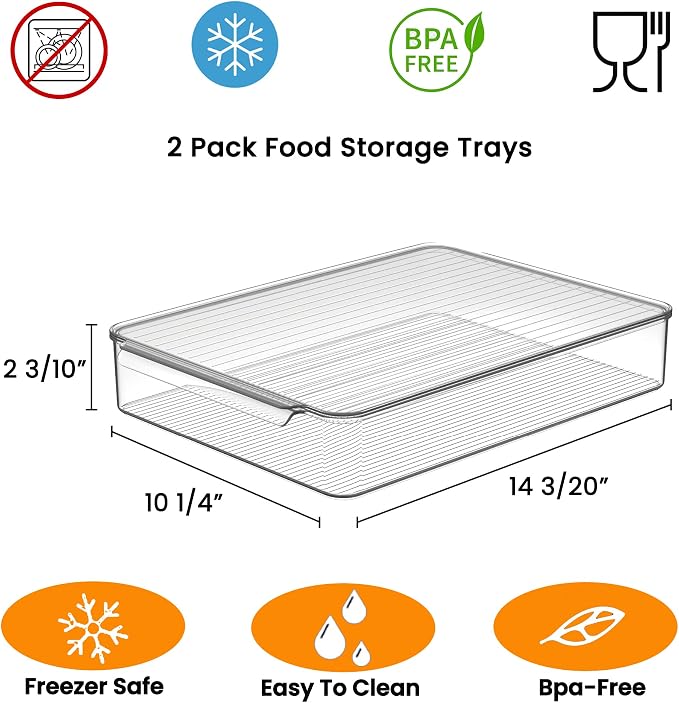 vacane 2 Pack Deli Meat Container - Image 2