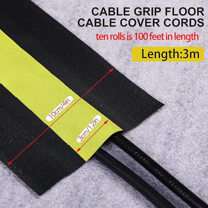 WILLBOND Carpet Cord Cover Cable Protector Floor Cover Cable Protector - Image 2