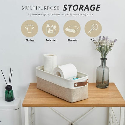 DECOMOMO Narrow Storage Bins Small Baskets - Image 2