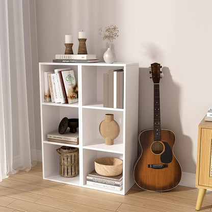 Wooden 3 Cube Storage Organizer, 3 Tier Storage Cubes Storage Display Cubby - Image 6