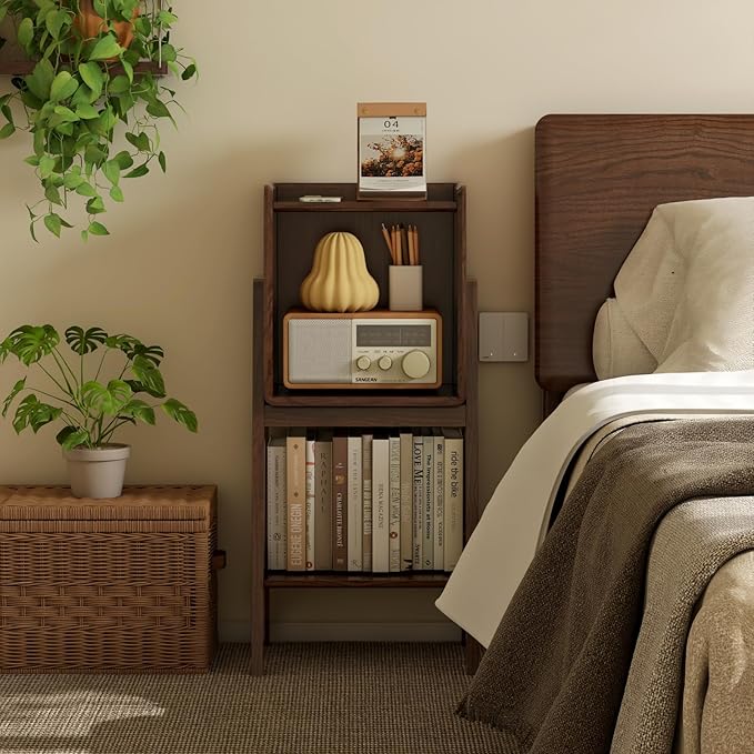 100% Solid Oak Ladder Shelf by Vadisun