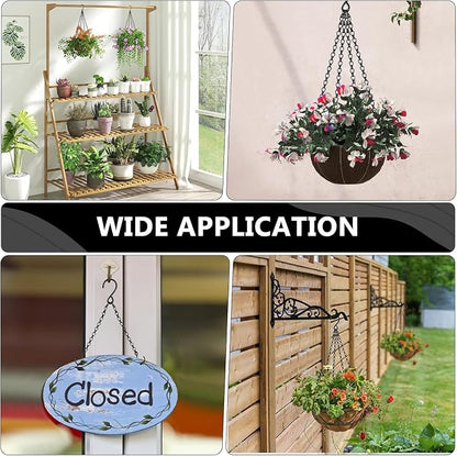 garini 6 Pack, 23 Inch Hanging Baskets Chain, Bird Feeders and Lanterns - Image 7
