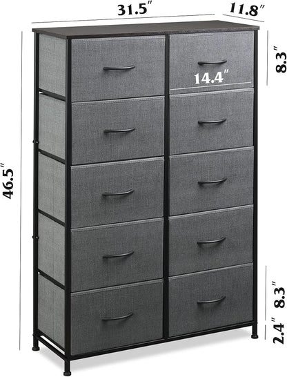 WLIVE Tall Dresser for Bedroom - Image 3