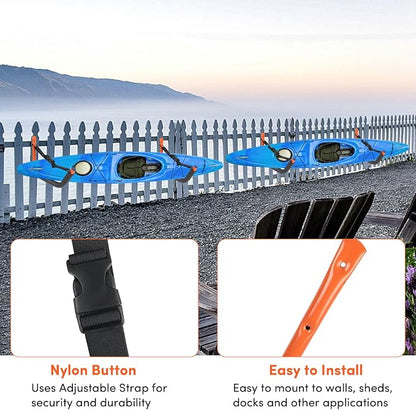 Kayak Storage Rack, Kayak Rack for Garage, Kayak Wall Mount Kayak Wall Rack - Image 4