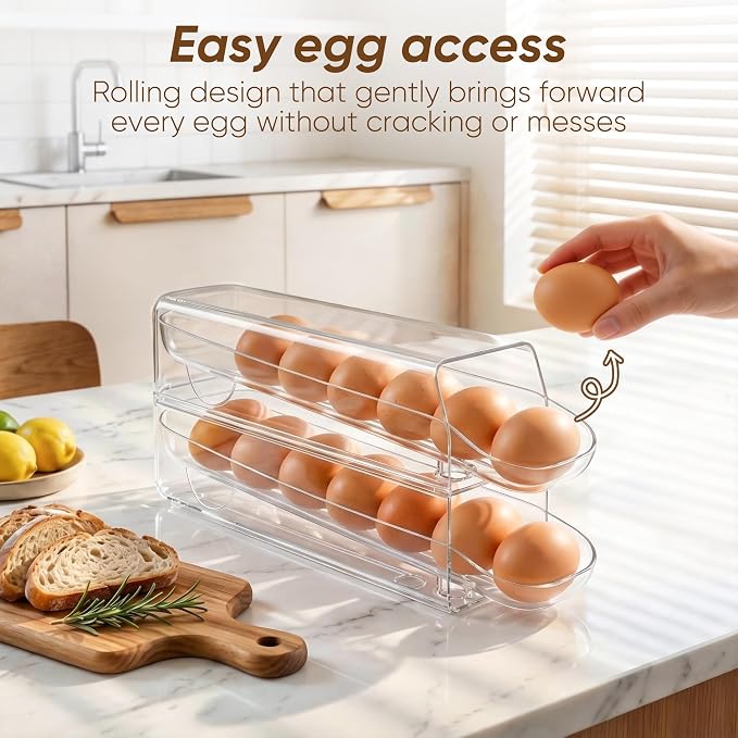 theaoo Auto Rolling Egg Dispenser - Image 2